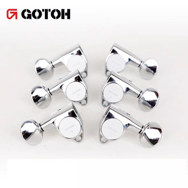 Gotoh SG301-05 C Guitar Tuning Machines 3Lx3R Set — Chrome