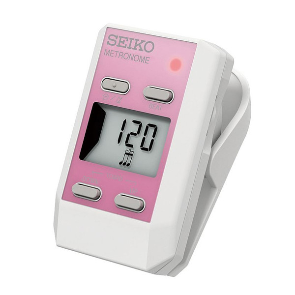 Seiko DM51 Pink Clip-on Digital Metronome