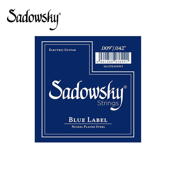 Sadowsky Blue Label SGNPS 9 Electric Guitar Strings - Nickel-Plated Steel .009-.042