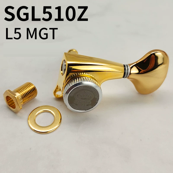 Gotoh SGL510Z-MG-T-L5 Locking Guitar Tuning Machines L3+R3 - Gold