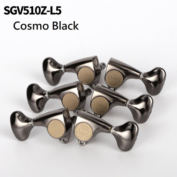 Gotoh SGV510Z-L5 Tuning Machines L3+R3 - Cosmo Black