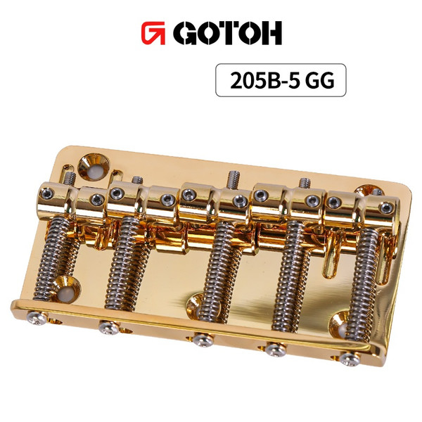 Gotoh 205B-5 5-String Bass Bridge Gold (205B-5-GG)