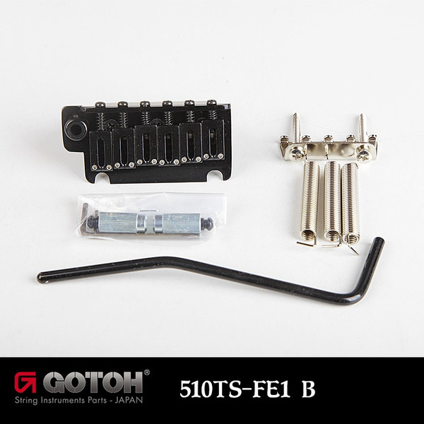 Gotoh 510TS-FE1 2-Point Tremolo Steel Block 42mm - Black