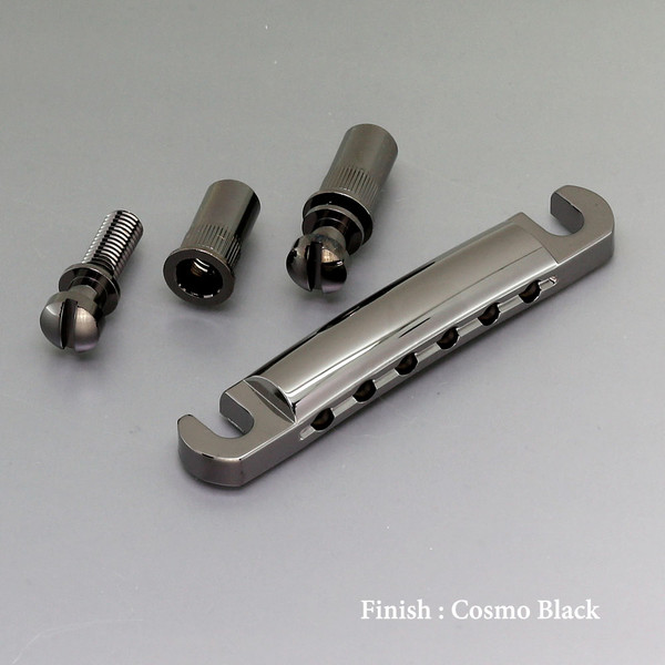 Gotoh GE101A Aluminum Stop-Bar Tailpiece - Cosmo Black
