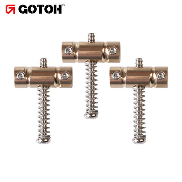 Gotoh In-Tune-BS "In-Tune" Brass Tele Saddles (Set of 3)