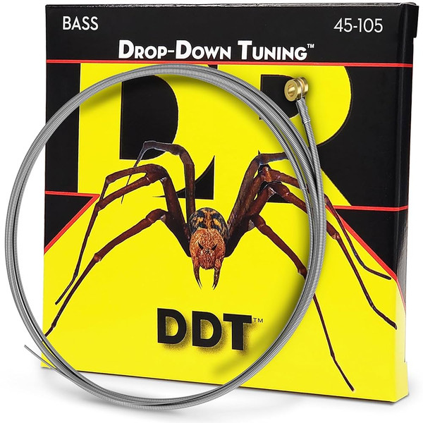 DR Strings DDT-45 DDT Drop Down Tuning Nickel Plated Medium Bass Guitar Strings 45-105