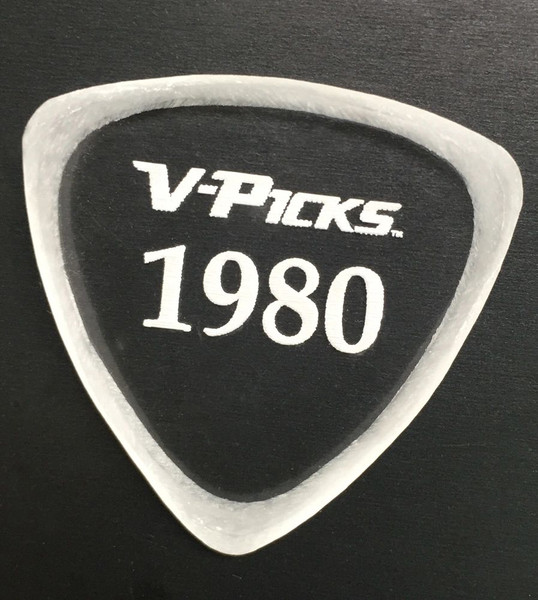 V-Picks 1980 Crystal Clear 2.75mm Guitar Pick