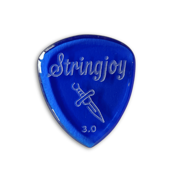 Stringjoy 3.0mm Dagger Acrylic Pick - Single