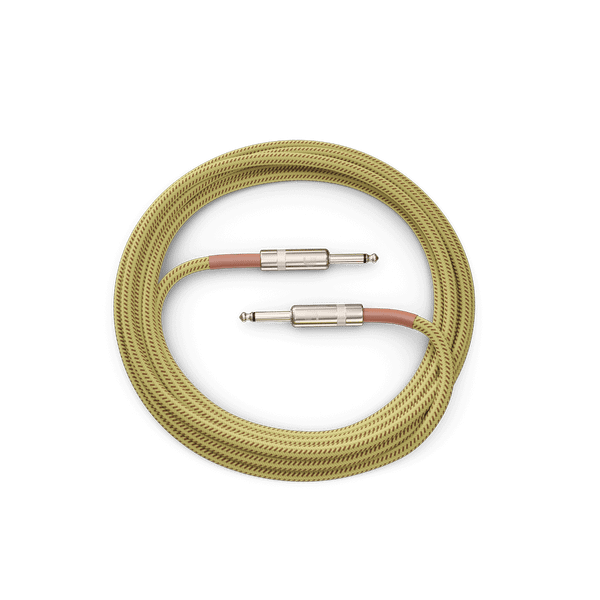 D'Addario PW-BG-20TW Braided Instrument Cables - 20' / Tweed