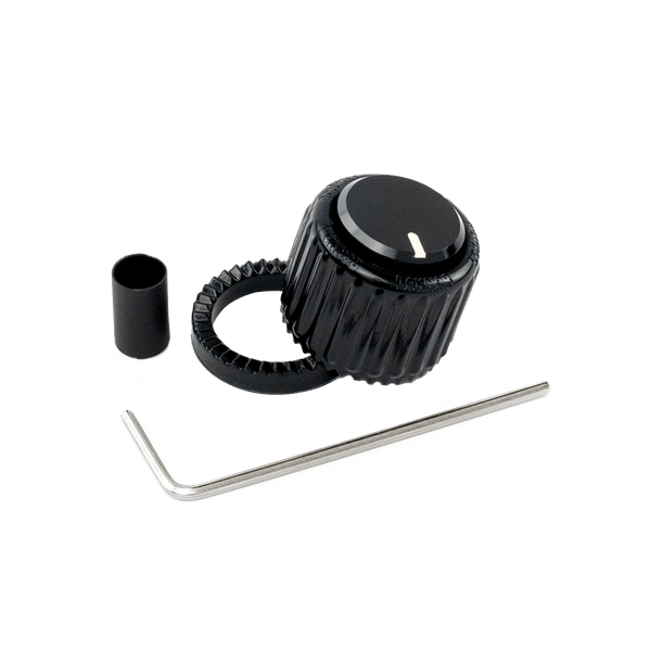 D'Addario PW-LNL-01B LokNob Standard - Large Black Plastic Knob