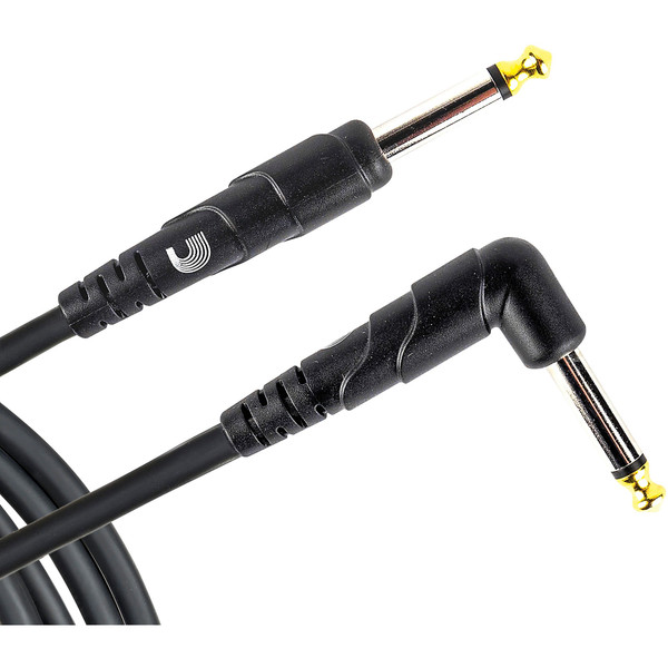 D'Addario PW-CGTPRORA-10 Classic Pro Series Instrument Cable - 10' / Right Angle