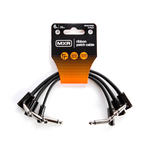 MXR 3PDCPR06 6 in Ribbon Patch Cable - 3 Pack