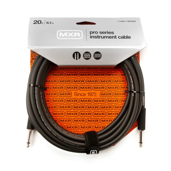 MXR DCIX20 20 ft Pro Series Instrument Cable - Straight / Straight