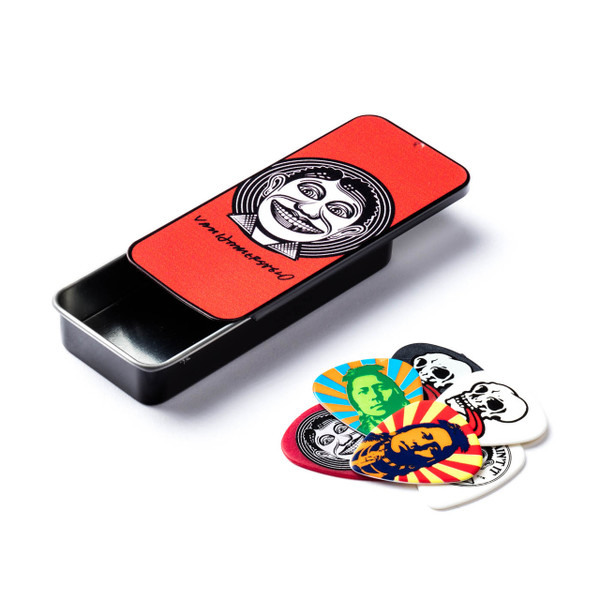 Dunlop JVHPT01M Van Hammersfeld Johnny Face Pick Tin (6 Picks)