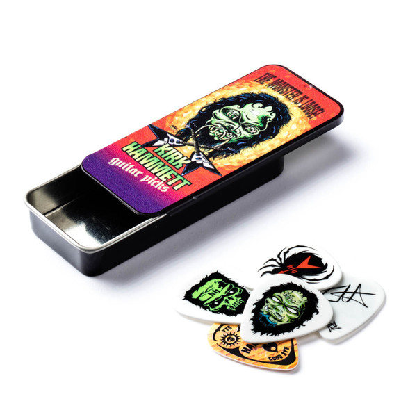 Dunlop KH01T088 Kirk Hammett Pick Tin (6 Picks)