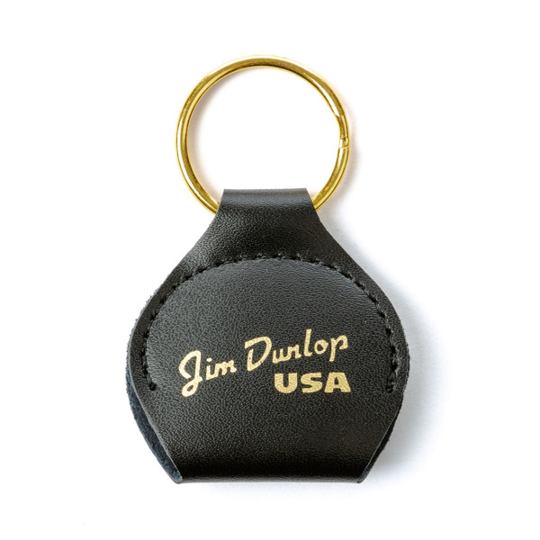 Dunlop 5200SI Picker's Pouch Leather Keychain Pick Holder