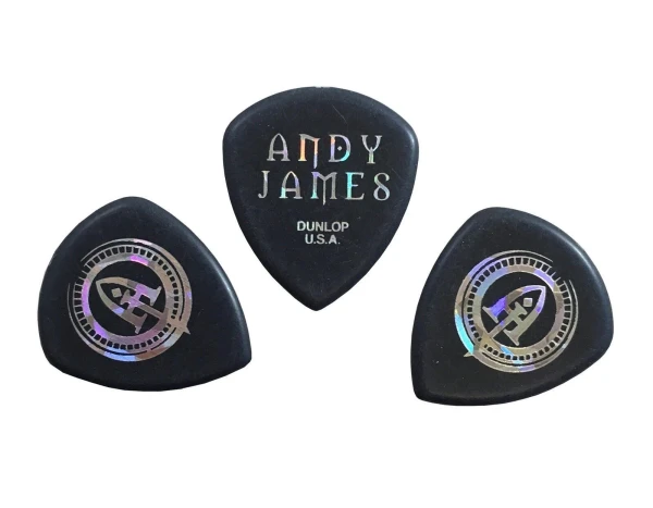 Dunlop 546PAJ2.0 Andy James Flow Jumbo Guitar Picks 2.0mm (3-Pack)