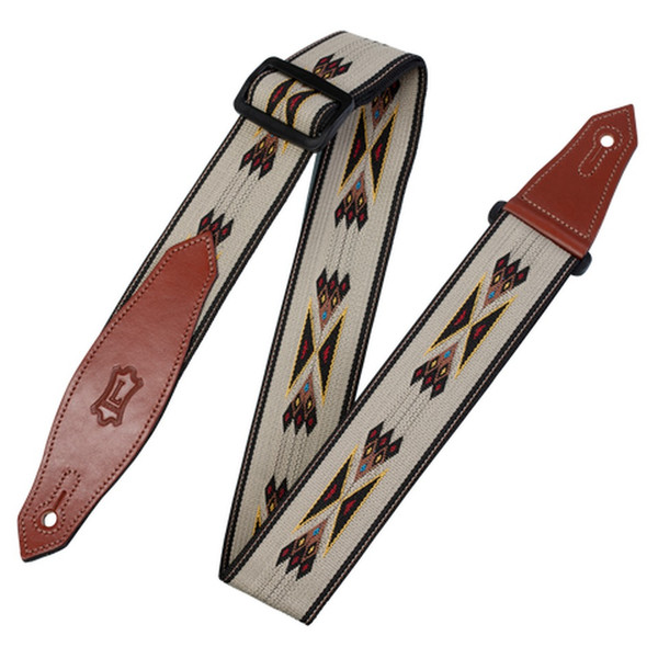 Levy's Tribal Rhythms Series Guitar Strap, Arrow (MSSN80-TAN)
