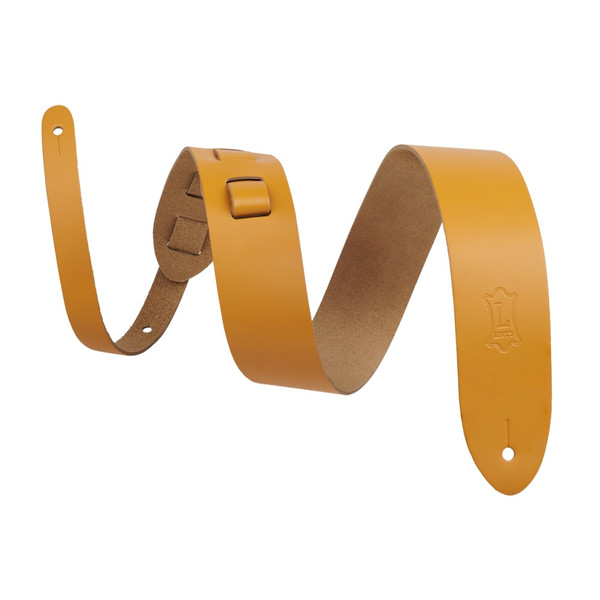 Levy's Lead Leather Series Guitar Strap, Tan (M12-TAN)