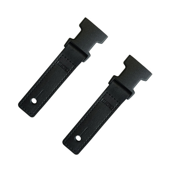 Richter Snapbuckle Component, Replacement End Pieces, Black (1818)