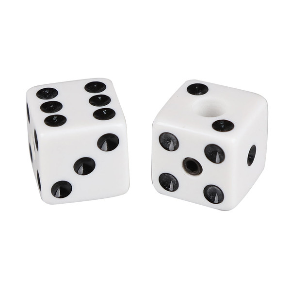 Solid Bond Dice Knobs for Inch-Size Solid-Shaft Pots (Set of 2)