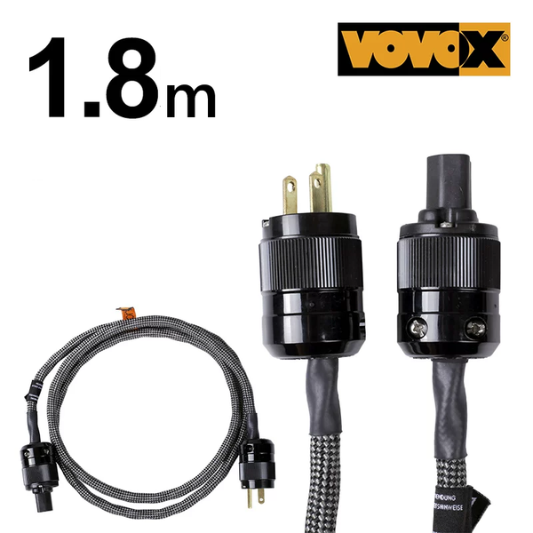 VOVOX Sonorus Power Cable 1.8m (5.9 ft) US NEMA 5-15 to IEC (4.8604)