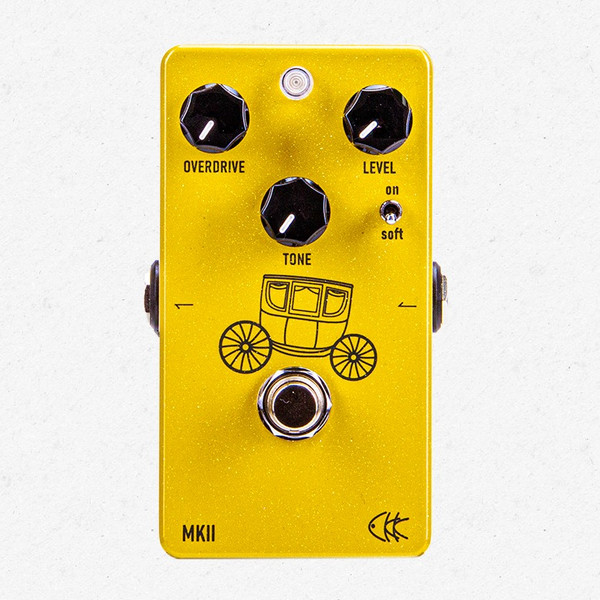 CKK Electronic Scream Drive MKII Two-Stage Overdrive Pedal (CL102)