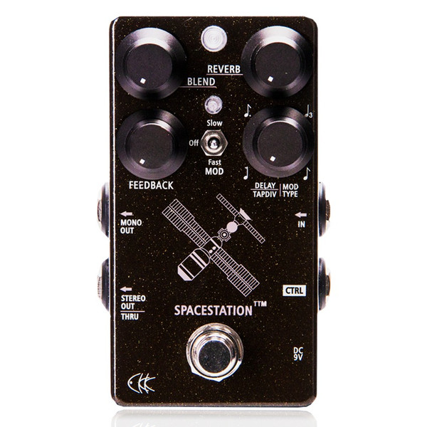 CKK Electronic Space Station TTM Delay, Reverb & Modulation Pedal (CS4SSTTM)
