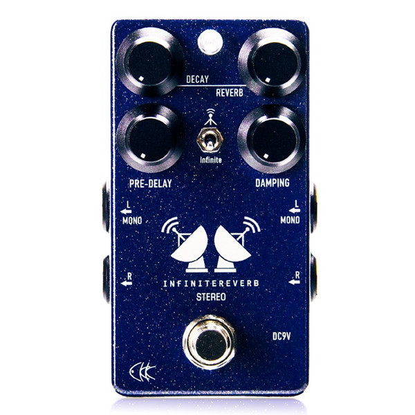 CKK Electronic Infinite Reverb Stereo Pedal (CS2IRS)