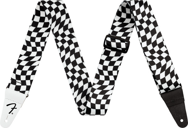 Fender Wavy Checkerboard Polyester Guitar Strap