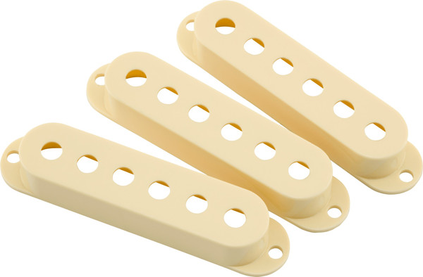 Fender Road Worn Stratocaster Pickup Cover Set Aged White