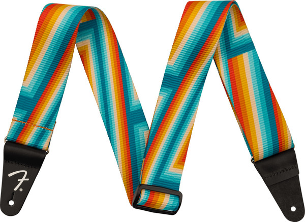 Fender Retro Guitar Strap Rainbow