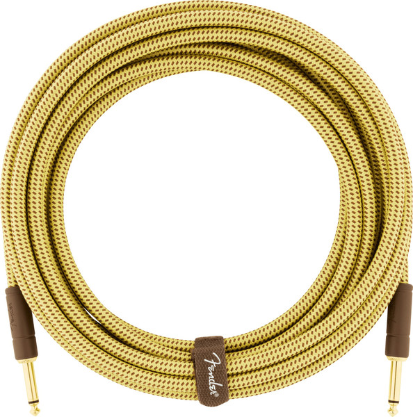 Fender Deluxe Series Tweed Instrument Cable 10ft (3m) Straight/Straight