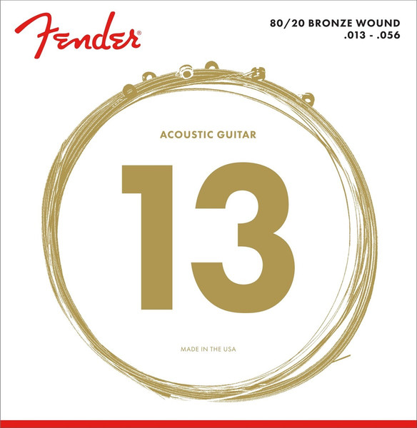 Fender AuriSonic 70M 80/20 Bronze Acoustic Guitar Strings 13-56 (original packaging)