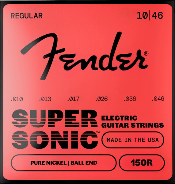 Fender SuperSonic 150R Pure Nickel Electric Guitar Strings 10-46