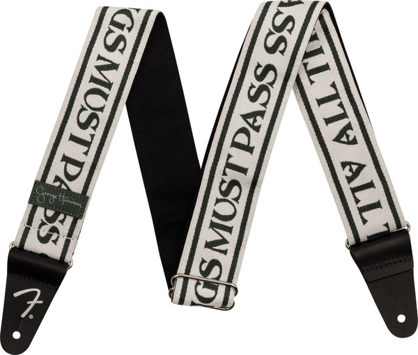 Fender George Harrison All Things Must Pass Nylon Guitar Strap White