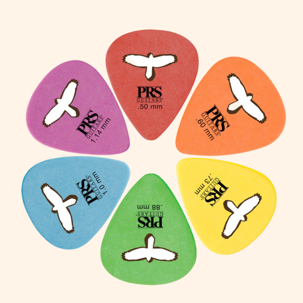 PRS Delrin Bird Logo Single Guitar Picks (Choose Gauge)