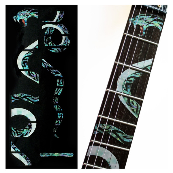 Jockomo Twisted Snake Fretboard Inlay Sticker