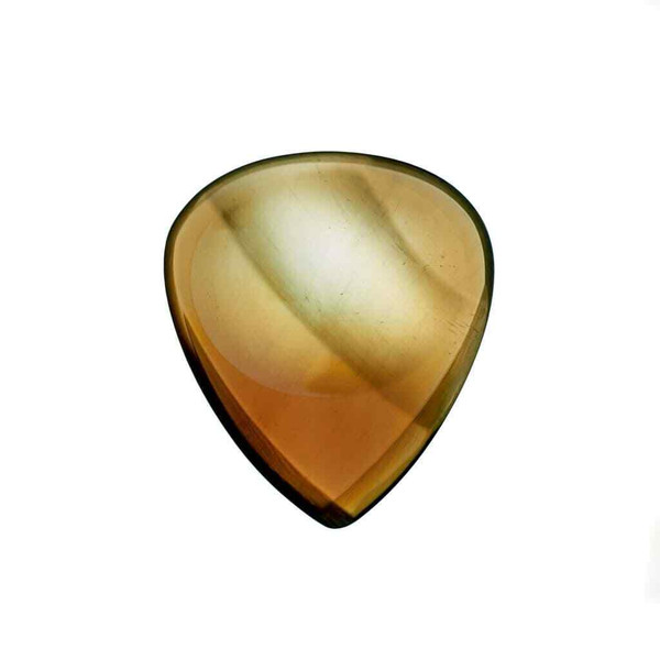 Timber Tones Groove Tones Micro Guitar Pick - Clear Horn