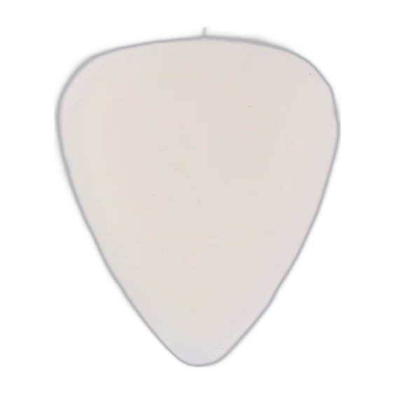 Timber Tones Rubber Tones Guitar Pick - Clear Silicon