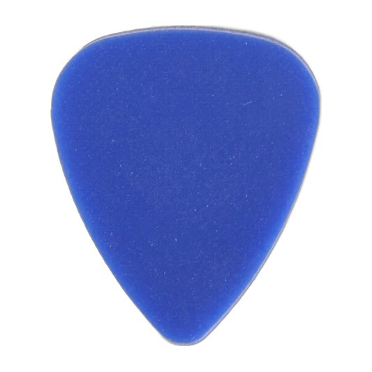 Timber Tones Rubber Tones Guitar Pick - Blue Silicon