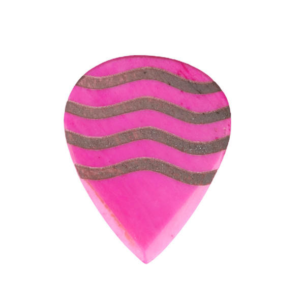 Timber Tones Jazzy Tones Max Guitar Pick - Pink Bone