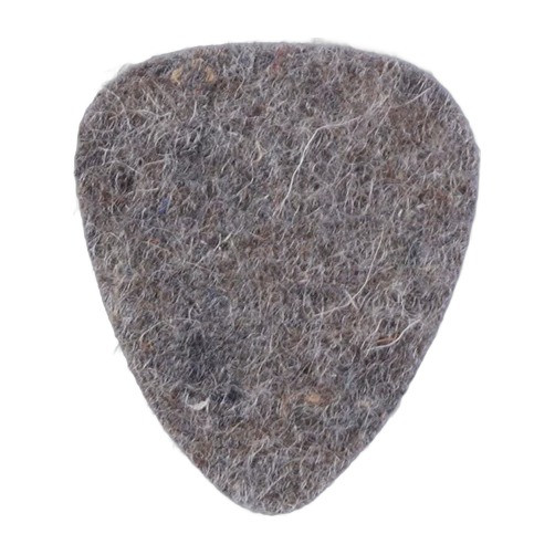 Timber Tones Felt Tones Guitar Pick - Grey Wool Felt