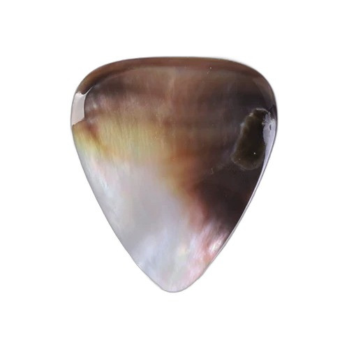 Timber Tones Shell Tones Guitar Pick - Black MOP