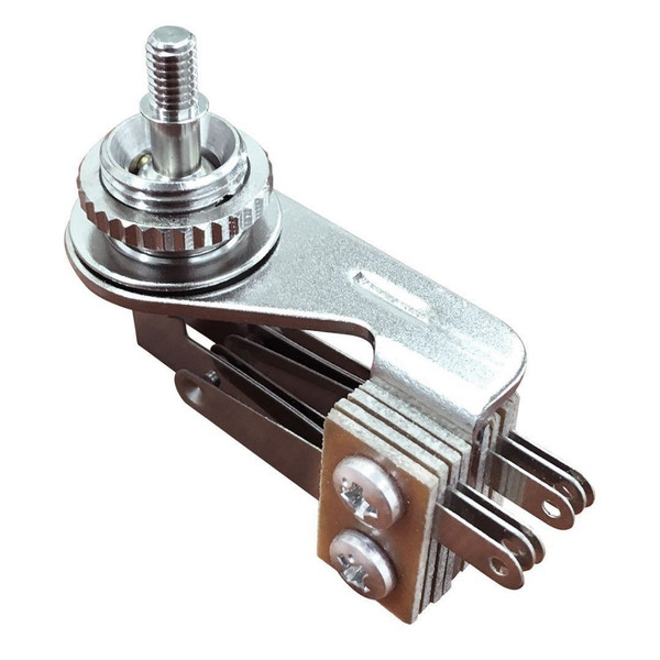 Hosco SCUD YM-T75R 3-Way Right-Angle Toggle Switch for 3-Pickup Guitars, Made in Japan
