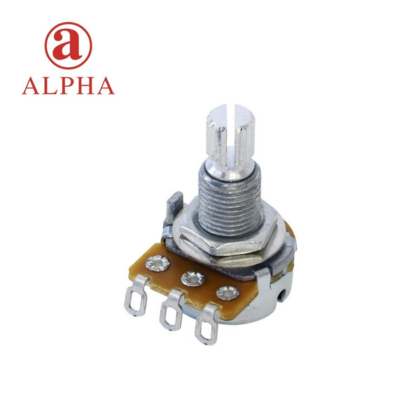 Hosco Alpha 16mm Mini Potentiometer, 250K or 500K, Audio (A) or Linear (B)