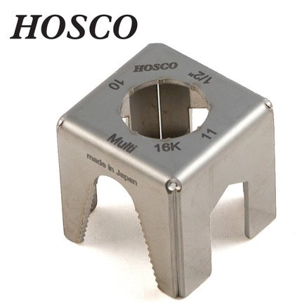 Hosco H-GNC Guitar Nut Cube 5-in-1 Socket Wrench for Pots, Jacks and Switches