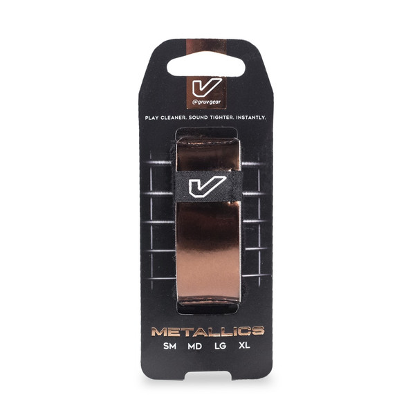Gruv Gear FretWraps Metallics Edition String Dampener Bronze Small