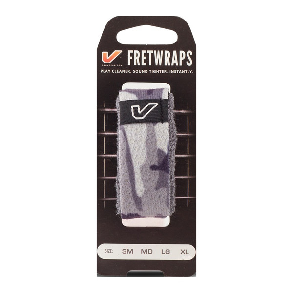 Gruv Gear FretWraps String Dampener Camo Gray/White Medium
