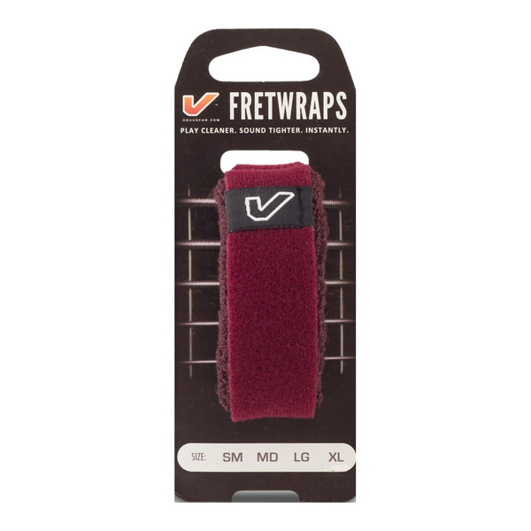 Gruv Gear FretWraps String Dampener Wine (Burgundy) Small